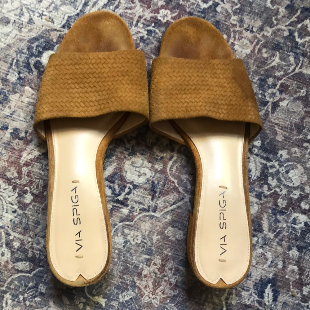 Via Spiga mule sandal shoes 7.5